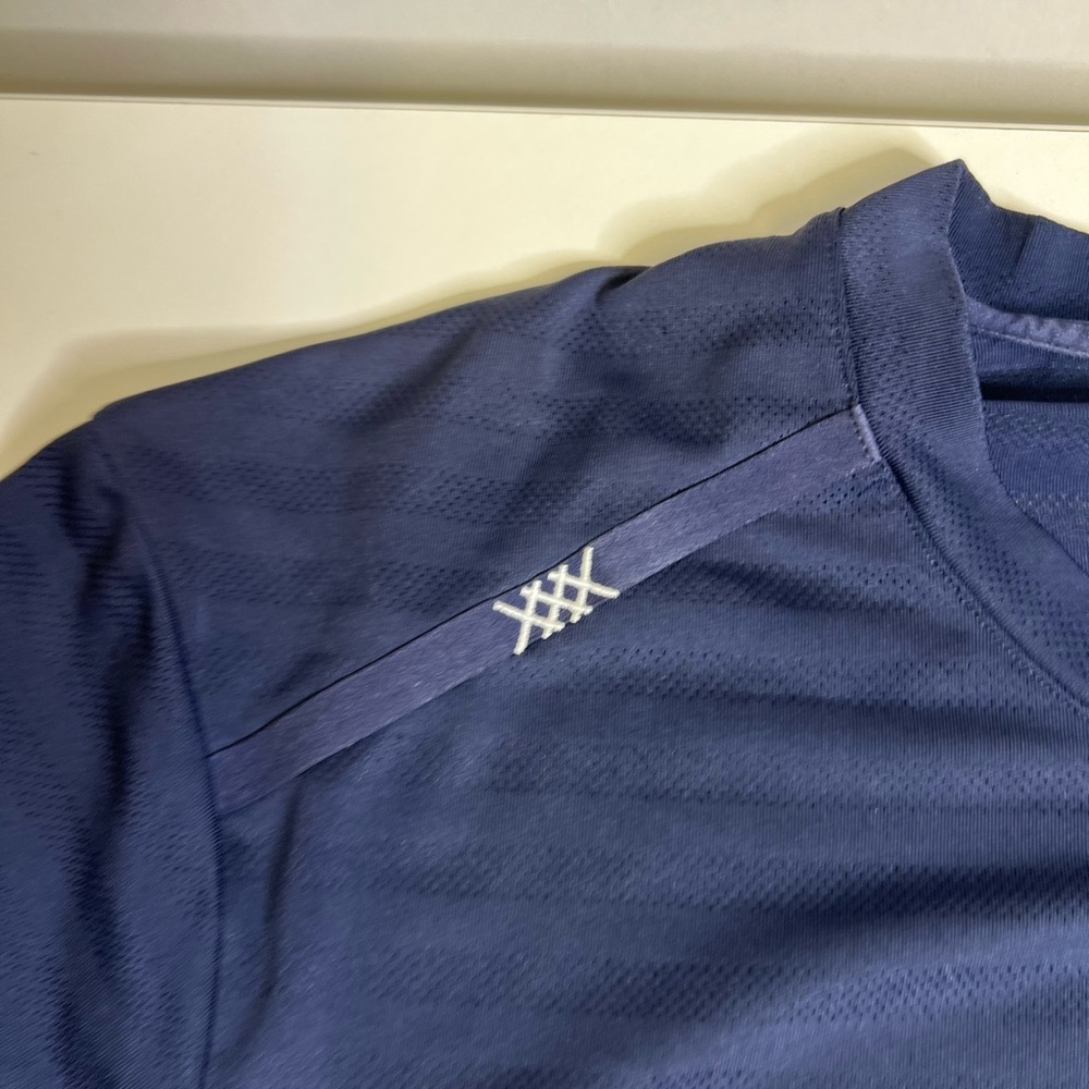 Pair of Men’s Rhone Reign Performance T-Shirt Black and Navy Blue - Size XL - Picture 10 of 15